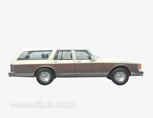 Hispano Suiza H6b Car 3d model