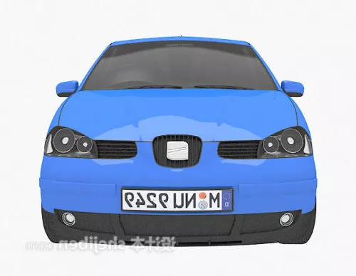 Simca Aronde Car 3d model