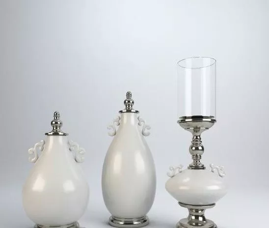 Ceramic Vase Shaped Decorative 3d model Ceramic Vase Shaped Decorative 3d model