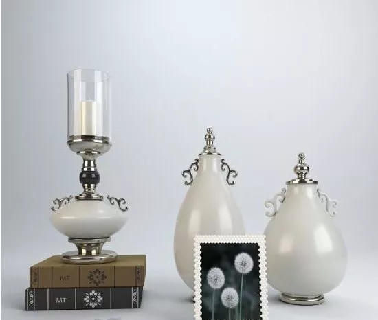 Tall Pottery Vase 3d model