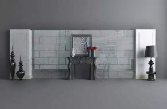 Fireplace Tiled Finished 3d model