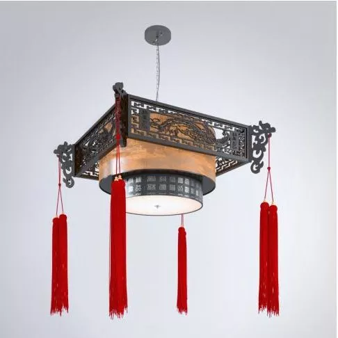 Chrome Chandeliers For Dining Room 3d model