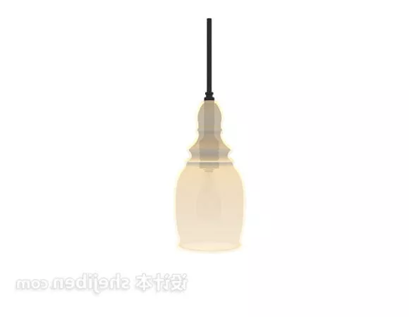 Ceiling Lamp Cake Shade 3d model