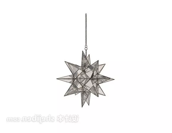 Chandelier Spike Shade 3d model Chandelier Spike Shade 3d model