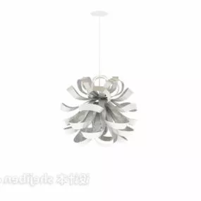 Chandelier Blooming Flower Shade 3d model