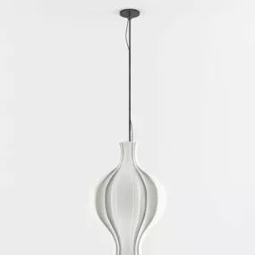 Hanging Iron Chandelier 3d model
