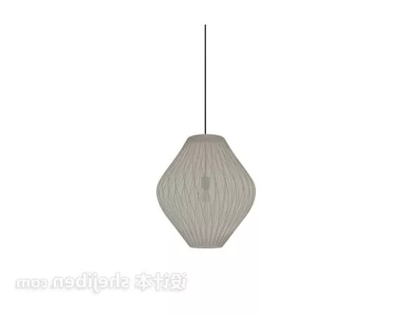 Modernism Luster Bamboo Shade 3d model