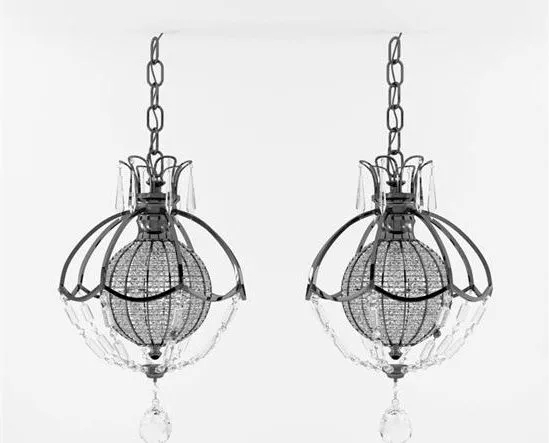Flower Crystal Chandelier 3d model