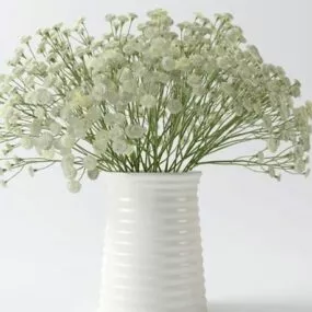 Small Flower Pot 3d model