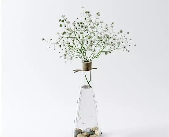 Elegant Small Flower Pot 3d model Elegant Small Flower Pot 3d model