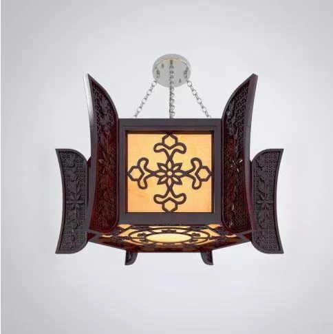 Chinese Chandelier Retro Shaped 3d model Chinese Chandelier Retro Shaped 3d model