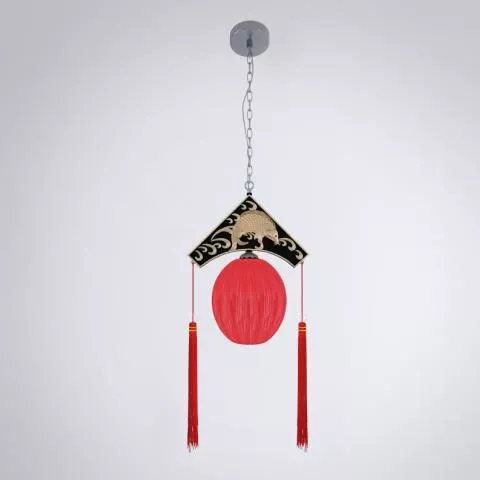 French Crystal Chandelier 3d model