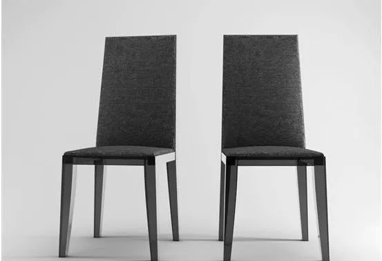 Black Dinning Chair Common Style 3d model Black Dinning Chair Common Style 3d model