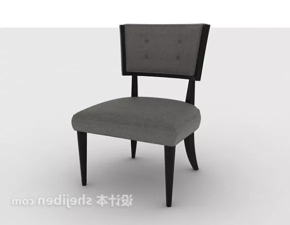 Gray Chair For Dinning Room 3d model Gray Chair For Dinning Room 3d model