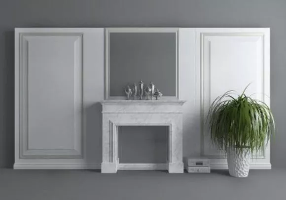 Portable Fireplace 3d model