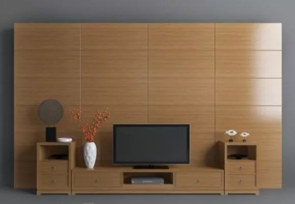 Plasma Tv Included Soundbar 3d model
