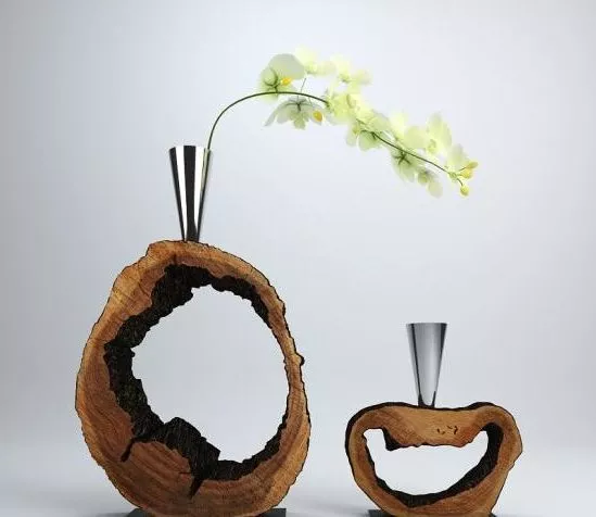 Uprooted Tree Log 3d model