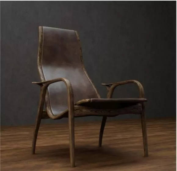 Relax Leather Chair 3d model Relax Leather Chair 3d model