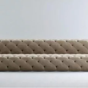 Contemporary Extra Long Sofa 3d model