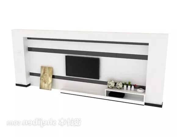 Stereo Multimedia Tv System 3d model