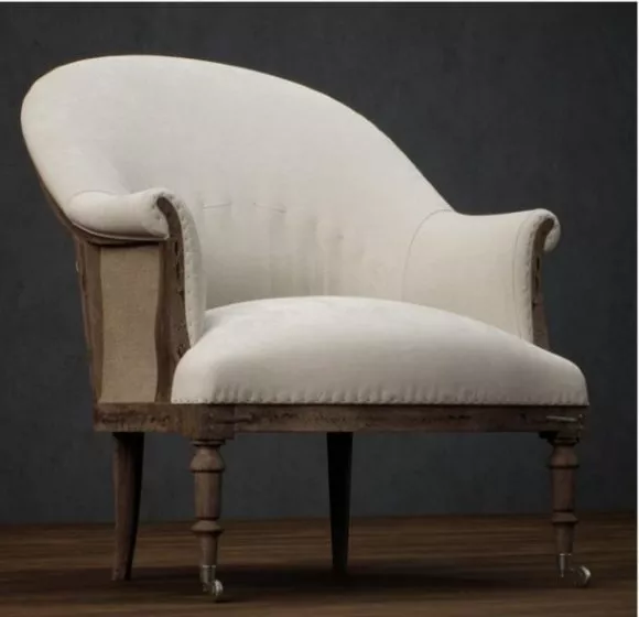 Single Sofa Classic Style 3d model Single Sofa Classic Style 3d model