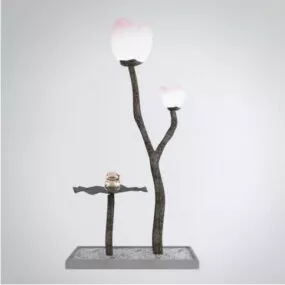 Chinese Floor Lamp Branches Shaped 3d model
