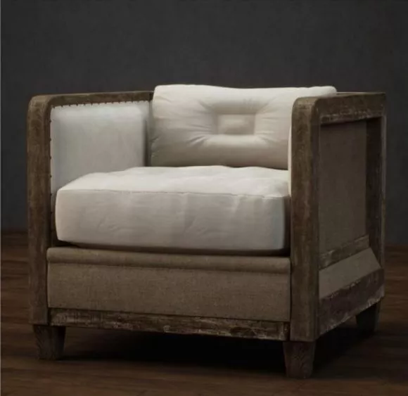 Single Sofa European Furniture 3d model Single Sofa European Furniture 3d model