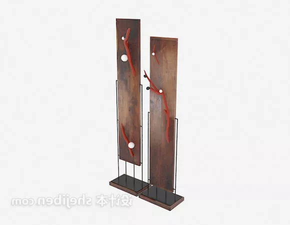 Sculpture Eagle With Marble Stand 3d model