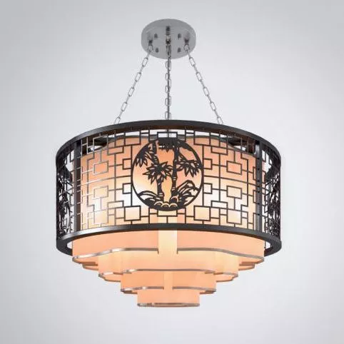 Victorian Ceiling Chandelier 3d model
