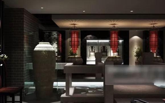 Luxury Pavilion 3d model