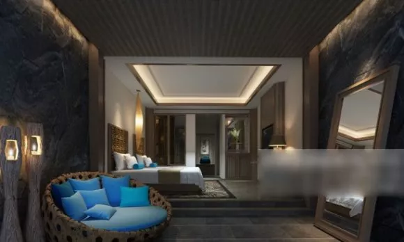 Big Country Villa 3d model