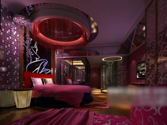 Hotel Lighting Room Interior Scene 3d model Hotel Lighting Room Interior Scene 3d model