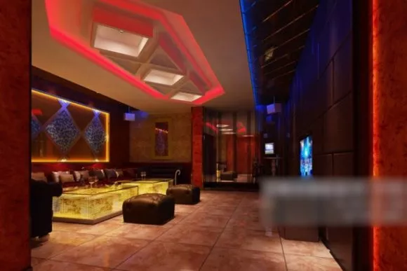 Restaurant Place Bar Interior 3d model