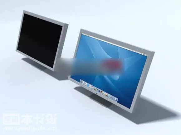 Computer Monitor 24inch 3d model