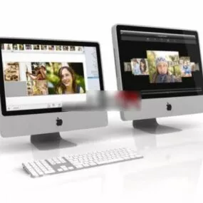 Apple Cinema Lcd 3d model