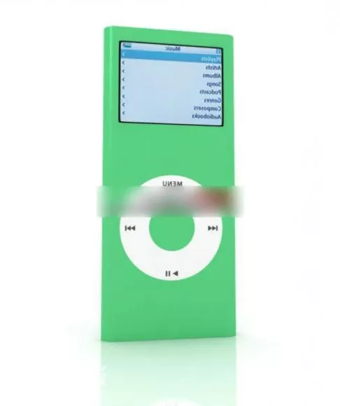 Green Ipod 3d model Green Ipod 3d model