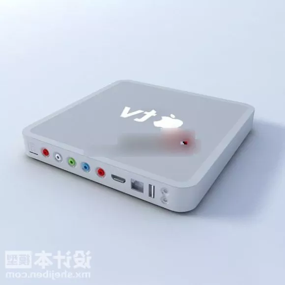 Apple Fruit Lowpoly 3d model