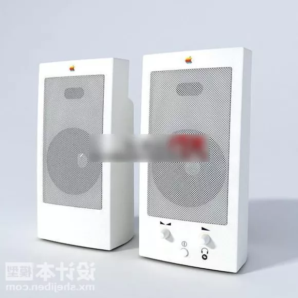 Rock Stage Speaker 3d model