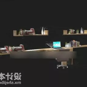 Working Desk Set 3d model
