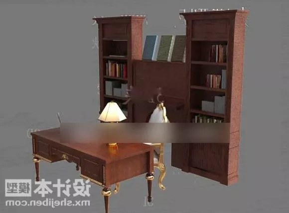 Cashier Desk 3d model