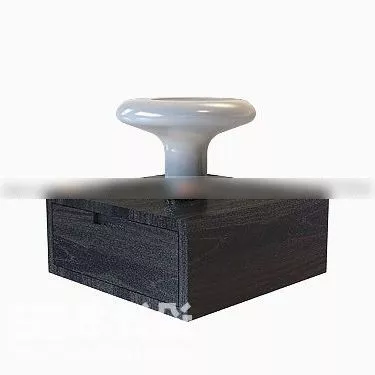 Decorative Bedside Table 3d model Decorative Bedside Table 3d model