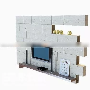 Curved Oled Tv Samsung 3d model