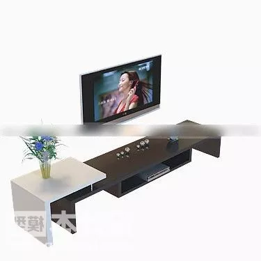Cartoon Retro Tv 3d model