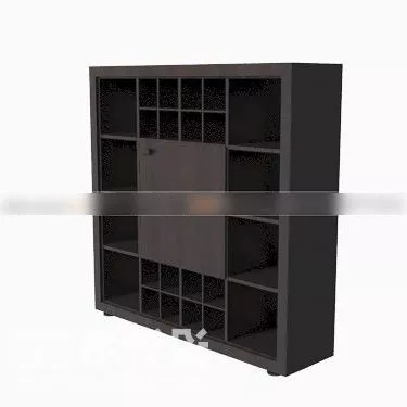Studio Room With Tv 3d model