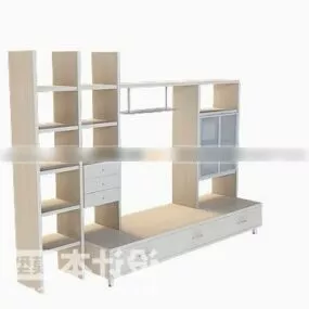 Tv Cabinet Living Room Decor 3d model