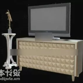 Hotel Simple Tv Cabinet 3d model