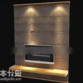 Tv Cabinet Wall 3d model