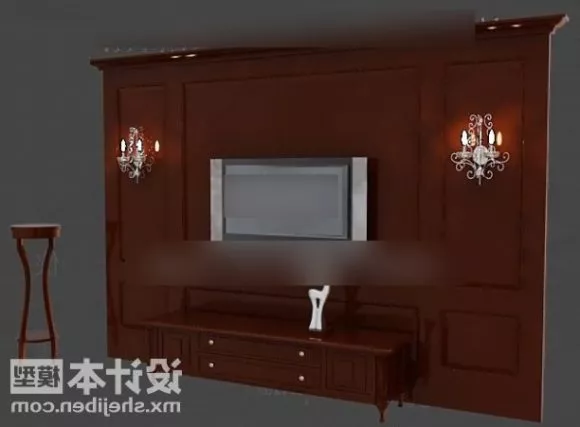 Tv Gadget Flat Screen 3d model