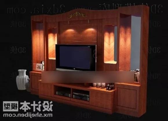 Tv Gadget Flat Screen 3d model