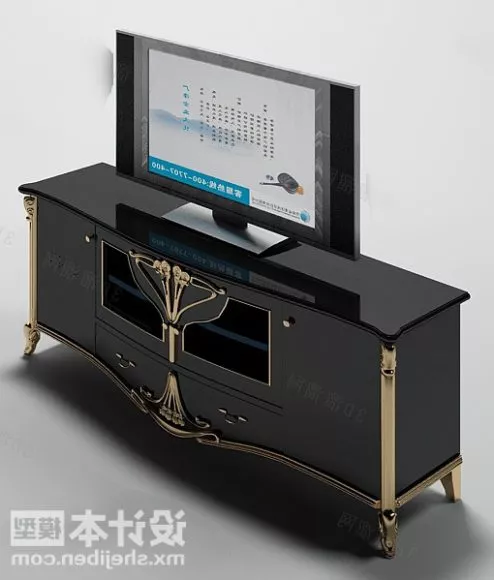 Philips Tv Flat Lcd 3d model